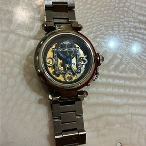 Beautiful  Watch with Blue Accents